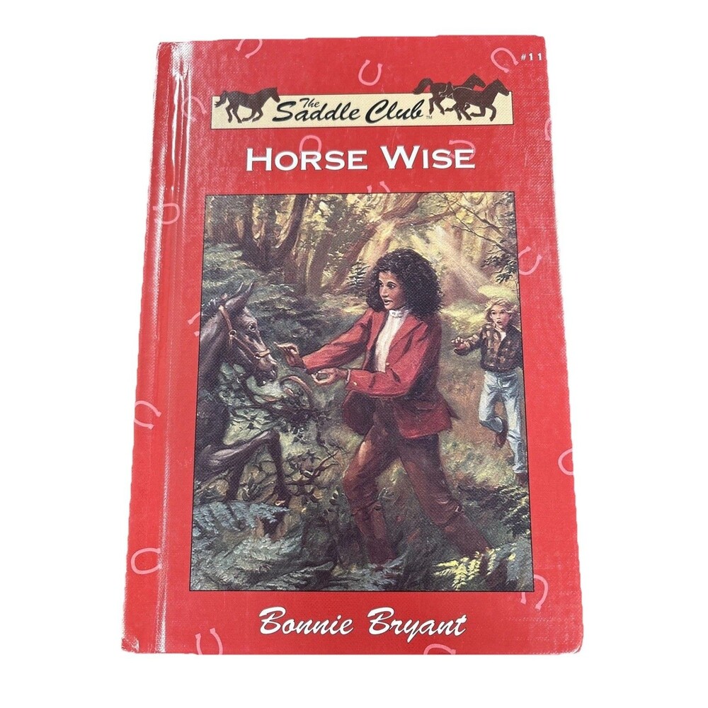 The Saddle Club Horse Wise by Bonnie Bryant 1990 Bantam HC